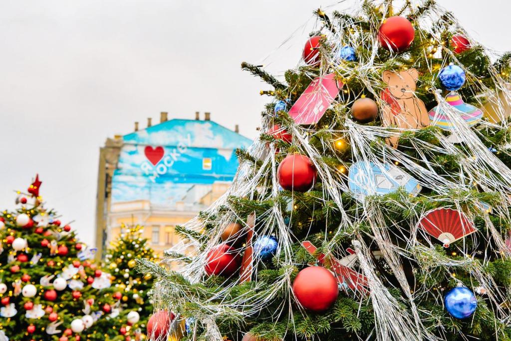 Новогодняя елка в Москве. Фото: mos.ru