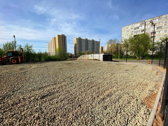 В областном центре за СКК «Оренбуржье» появится новое мини-поле для футбола