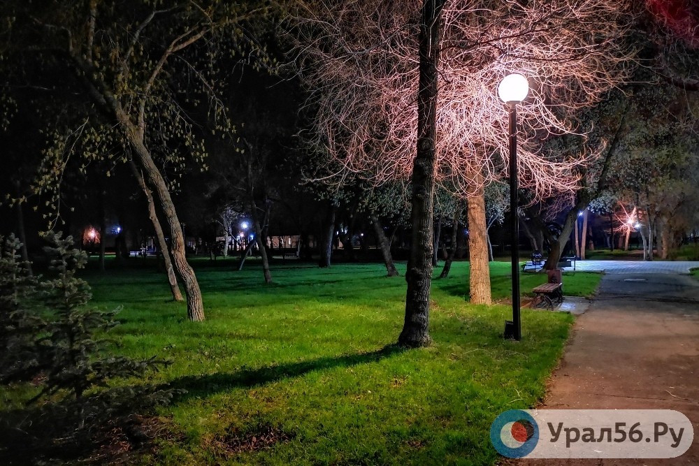 Ночной Оренбург