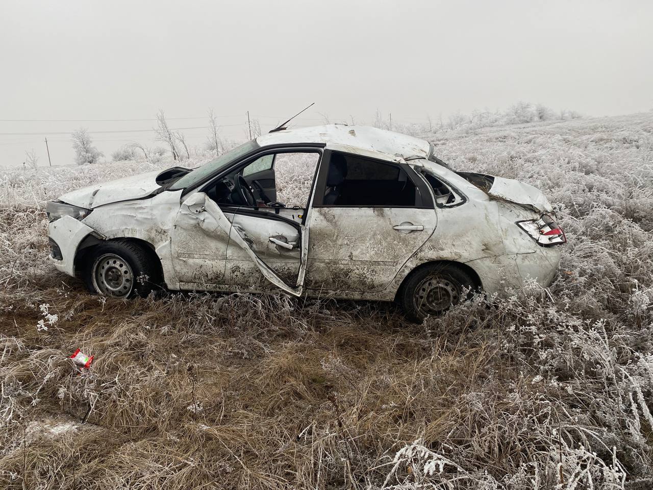 На месте ДТП. Источник: УМВД России по Оренбургской области