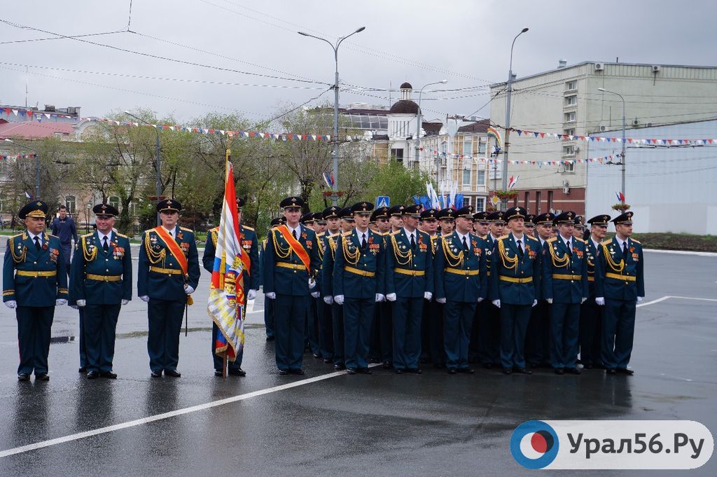 Парад Победы в Оренбургской области. Фото за 2018 год