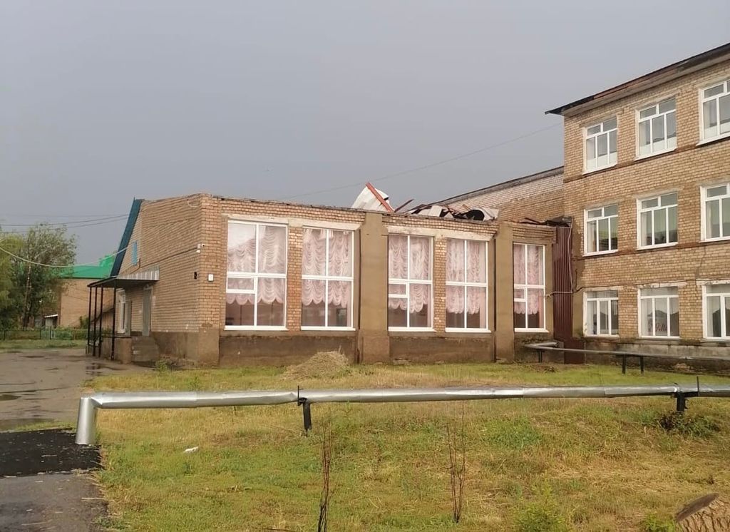 Социально-значимый объект Первомайского района. Фото: МЧС России по Оренбургской области