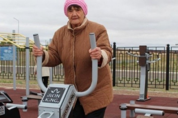 83-летняя жительница Оренбурга выполнила нормы ГТО