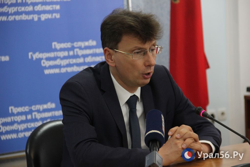 Министр образования Оренбургской области Алексей Пахомов