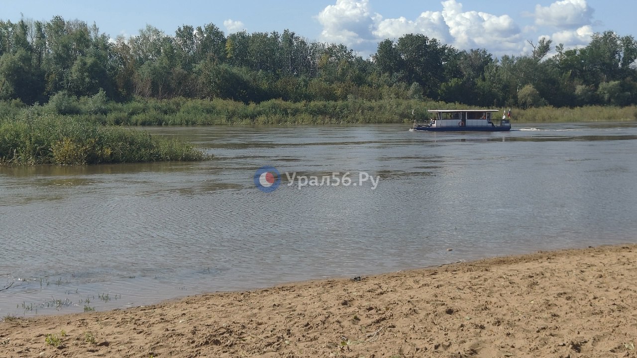 Урал в Оренбурге, 21 августа