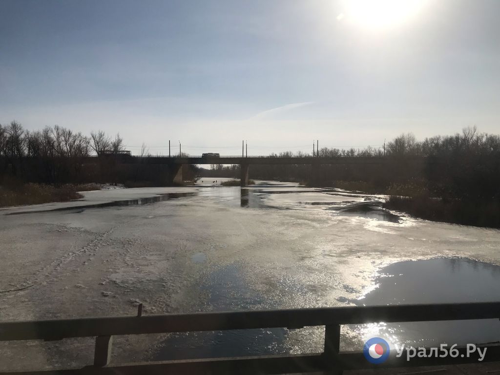 Какой уровень воды в сакмаре у оренбурга