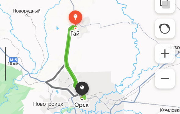 Ремонт дороги Гай–Орск в этом году не планируется