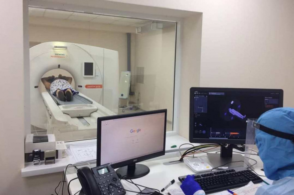 Компьютерный томограф для больных Covid-19 в горбольнице №4 починят в течении месяца
