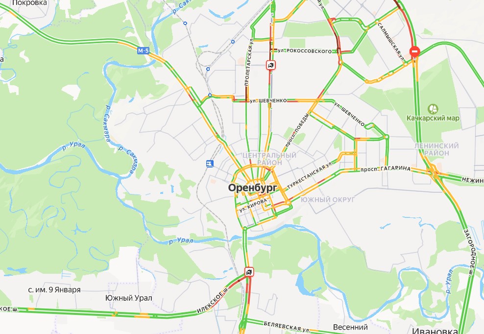 Скриншот Яндекс-карты