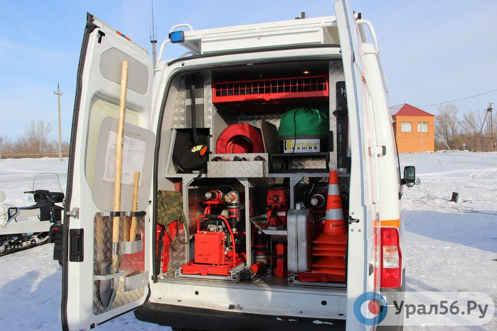 Спасательная служба Орска; фото из архива