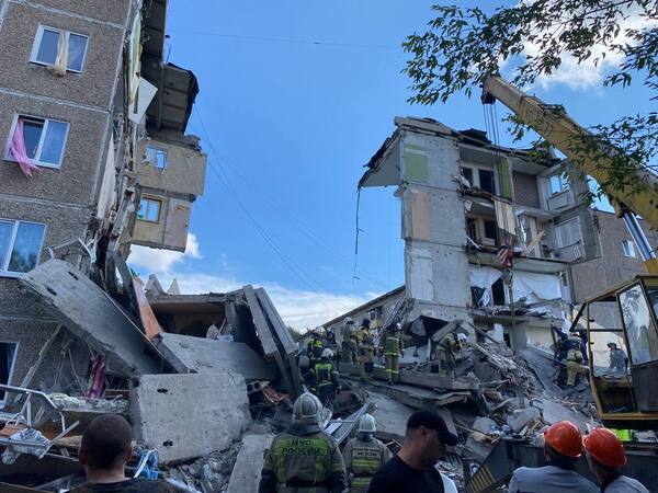 На месте происшествия. Источник: глава города