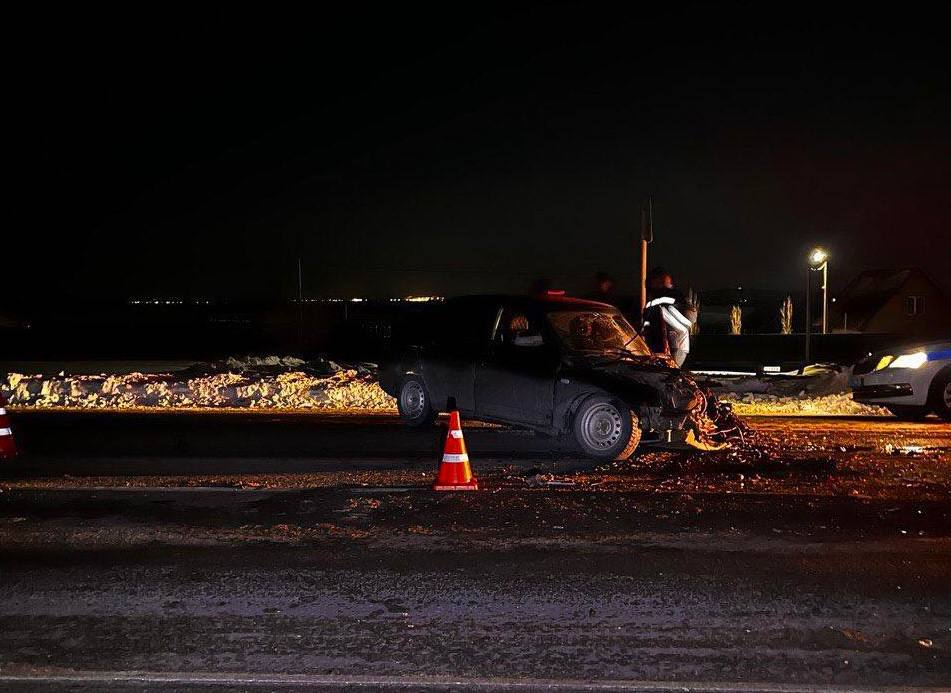 На месте ДТП. Источник: УМВД России по Оренбургской области