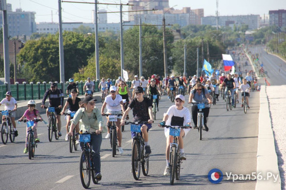 В субботу в Оренбурге на время велогонки перекроют движение по нескольким улицам