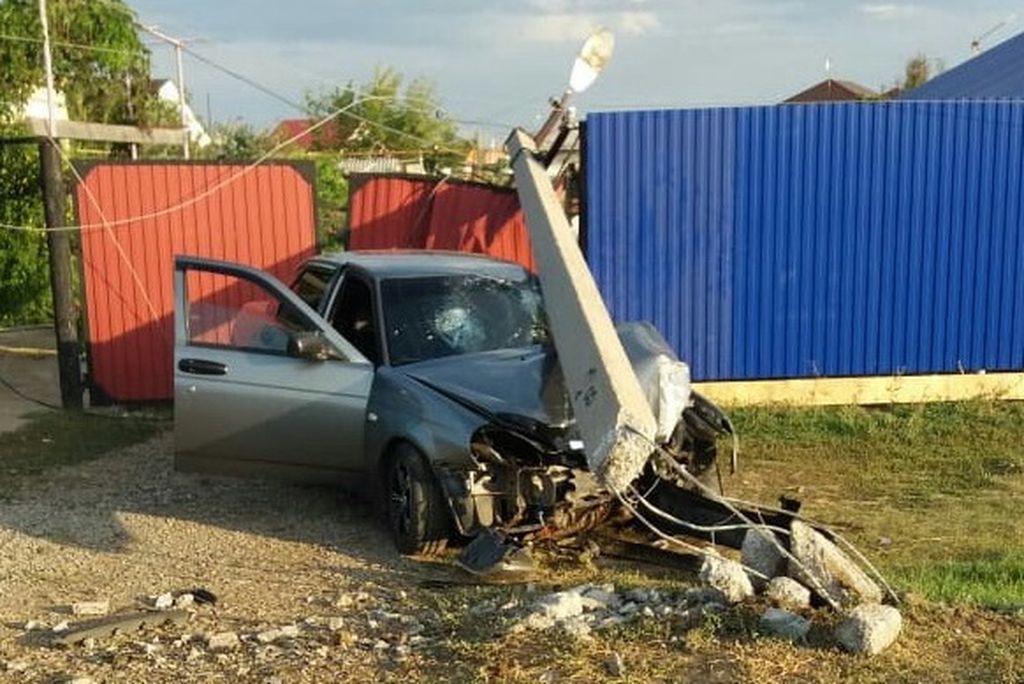 На месте ДТП, фото – УМВД