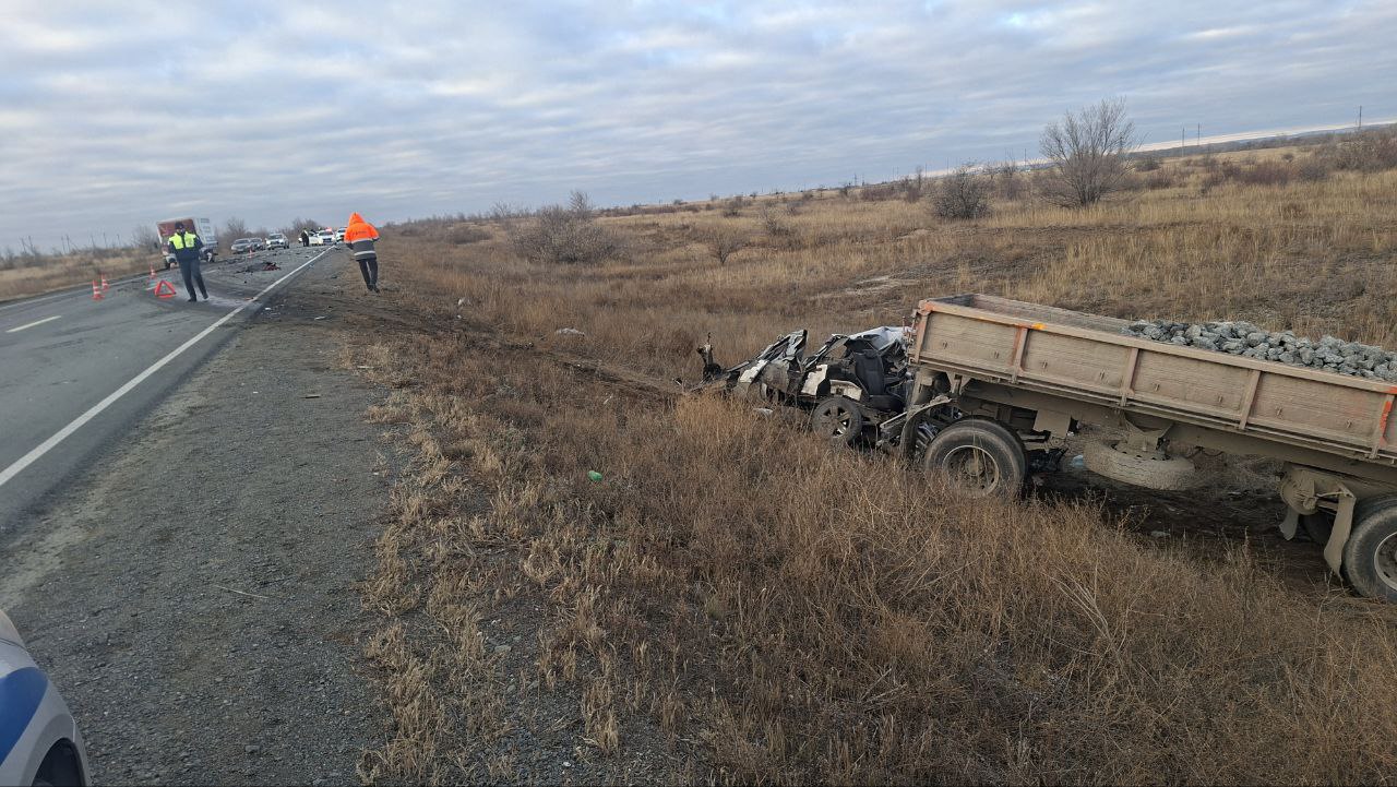 На месте ДТП. Источник: УМВД России по Оренбургской области