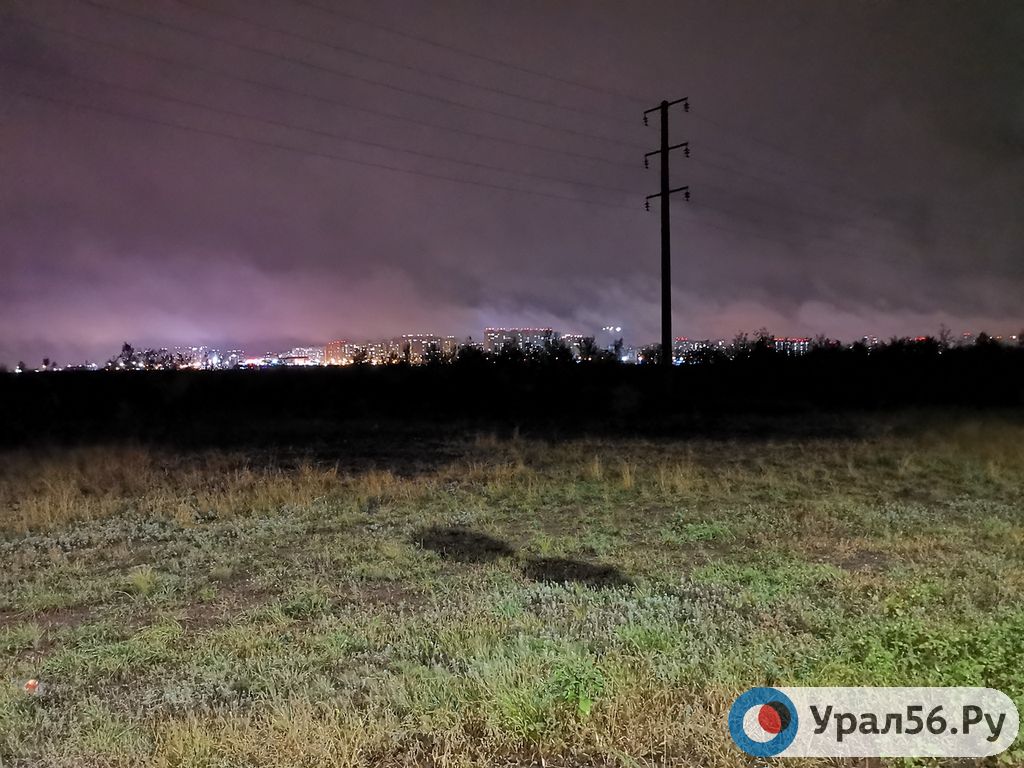 Место, где якобы упал самолет