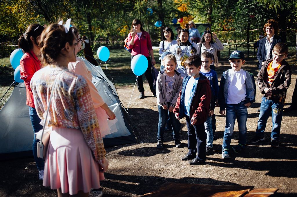Оренбургские первоклашки