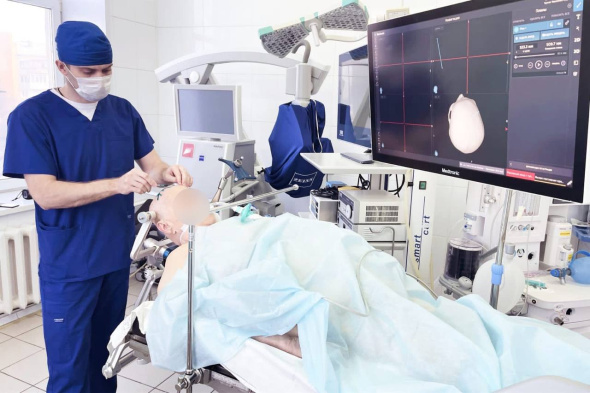 В Оренбурге врачи «ООКБ им. В.И. Войнова» провели операцию пациенту с гидроцефалией по новой методике