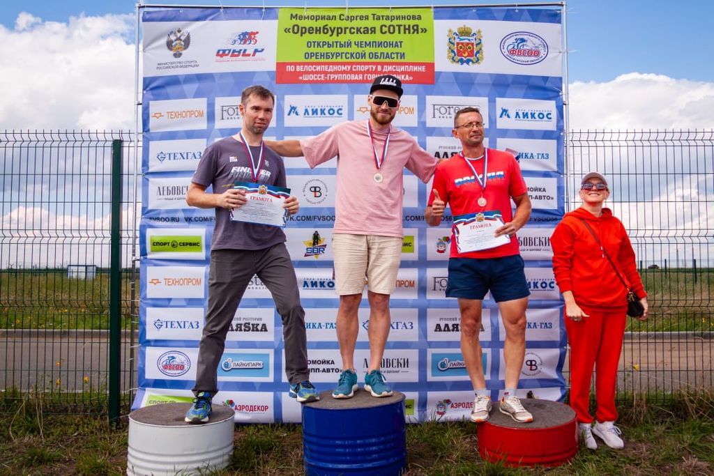 В Оренбургской области прошел открытый чемпионат Оренбургской области по велосипедному спорту