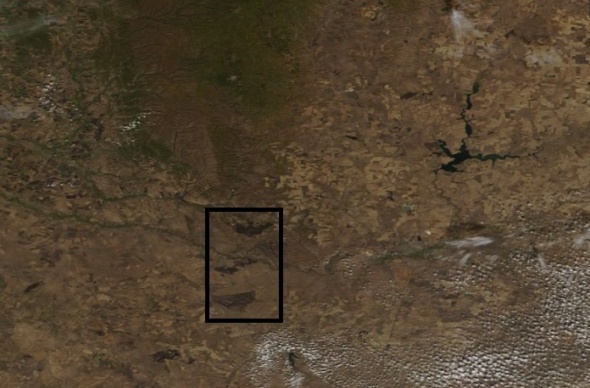 На снимках со спутников NASA видны последствия пожаров рядом с Медногорском
