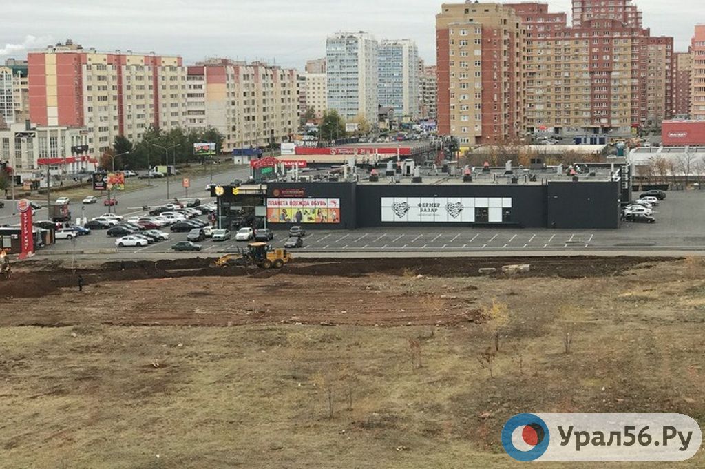 Улица Салмышская в Оренбурге, 16.10.2018