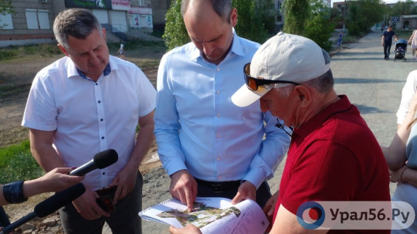 В Новотроицке летом появится искусственное озеро: губернатор посетил три главные стройплощадки города