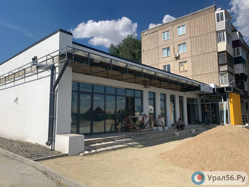 Стройка первой модельной библиотеки в Орске