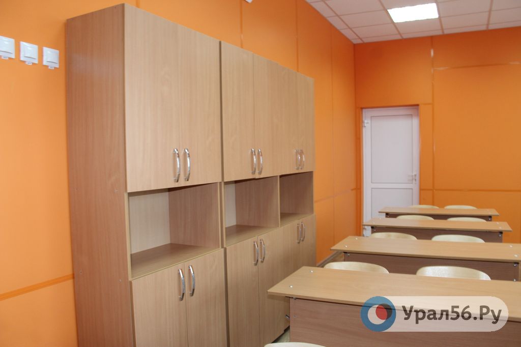 Учебный класс в одной из школ Оренбургской области