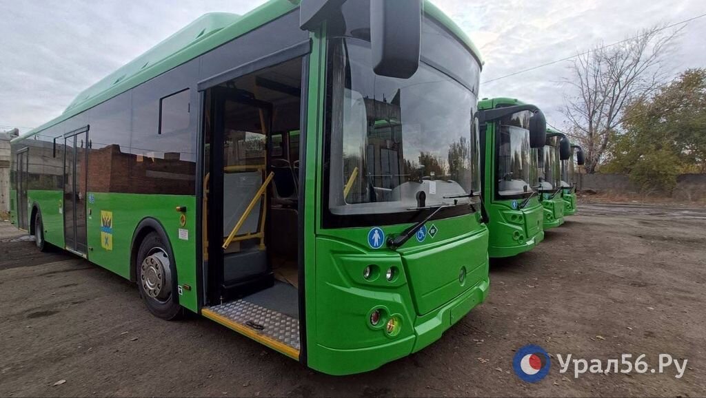 Новый автобус в Оренбурге
