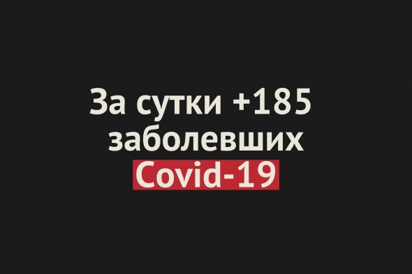 В Оренбургской области за сутки +185 заражений Covid-19 
