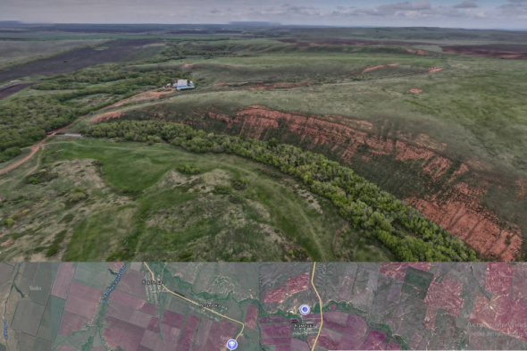 На Яндекс-карте начали появляться аэропанорамы памятников природы Оренбургской области