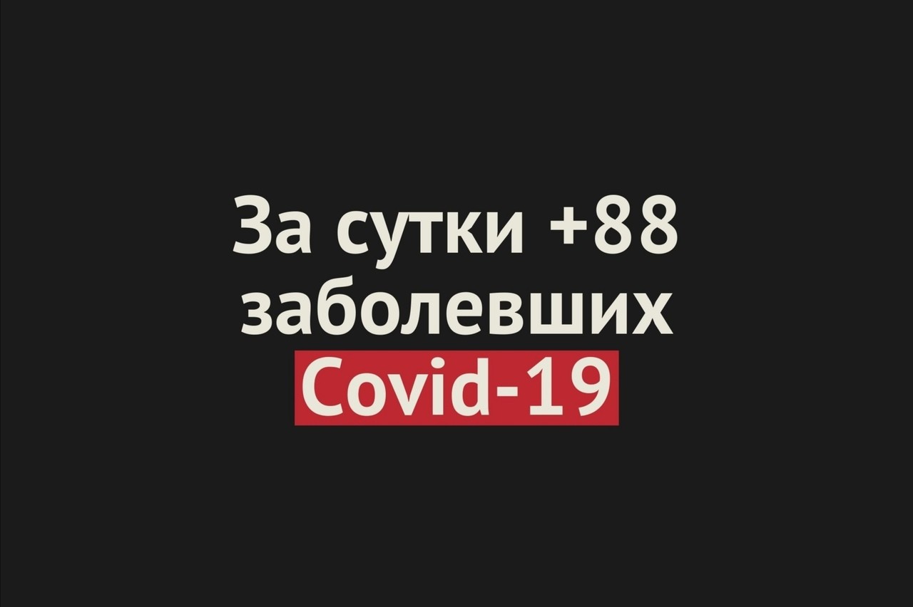 За сутки в Оренбургской области +88 заболевших COVID-19