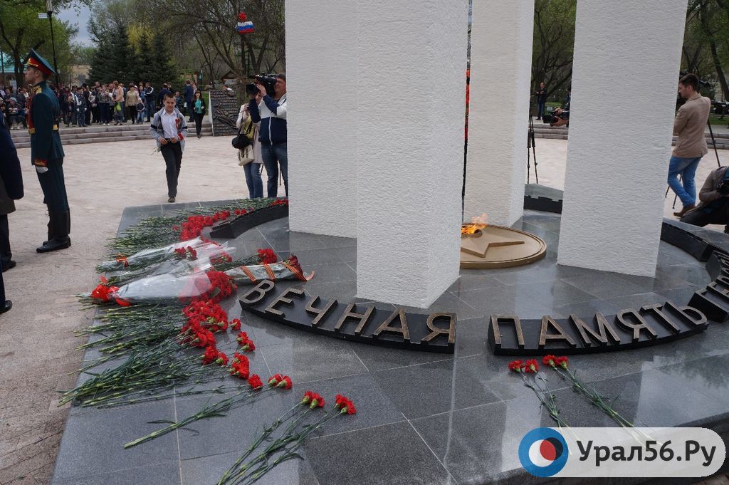 Мемориал в Оренбурге, фото из архива