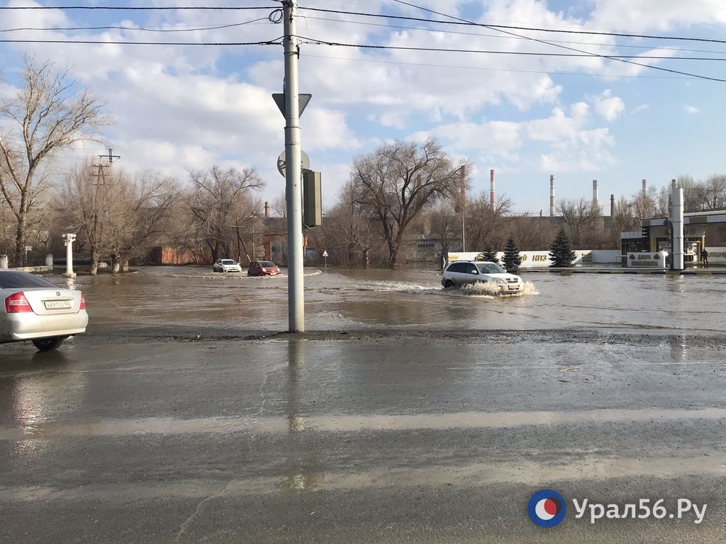 Паводковая вода в этом году может дойти до пл. Гагарина Орска : Урал56 ...