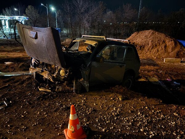 На месте ДТП. Источник: УМВД России по Оренбургской области