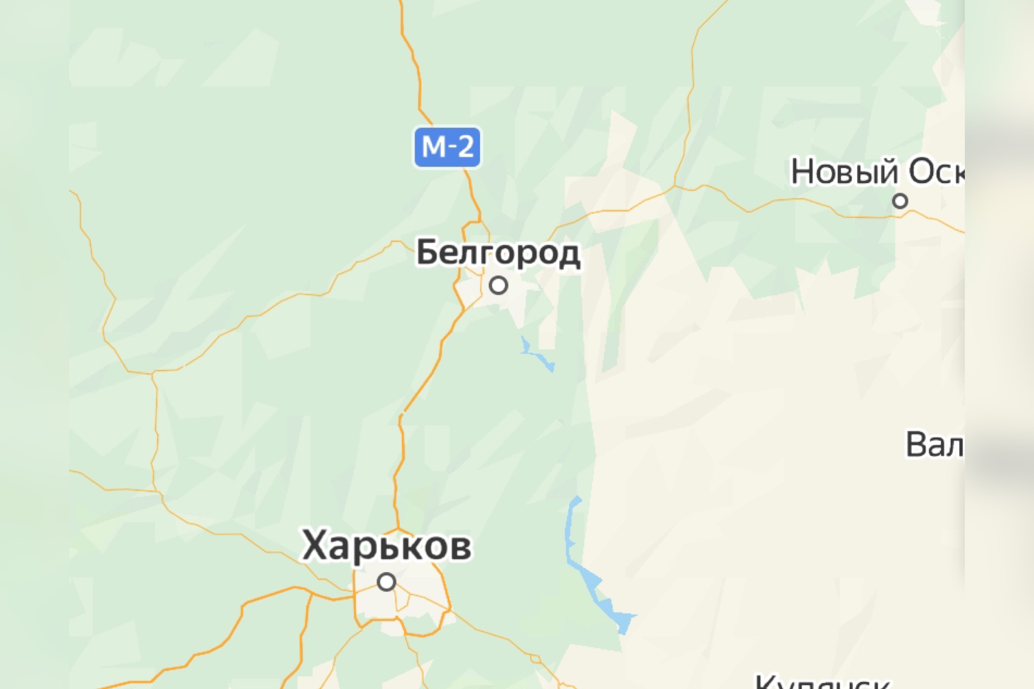 Белгород на карте Яндекс