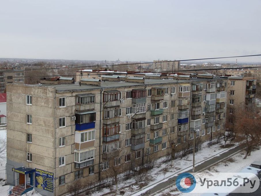 Многоэтажный дом в Орске