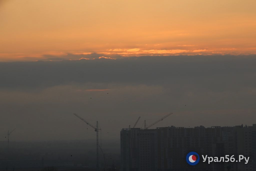 Туман в Оренбурге 21.09.2024