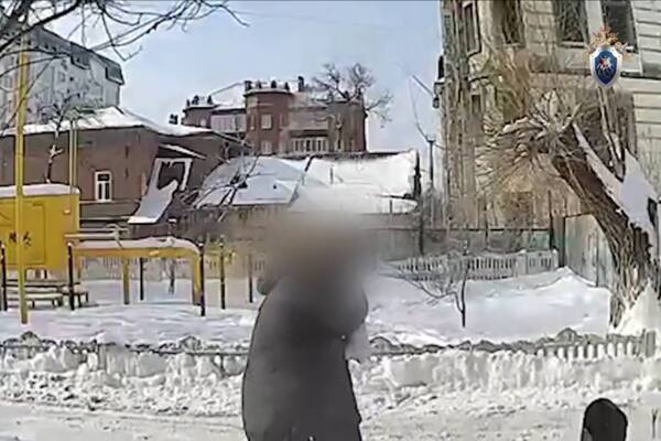 На месте происшествия. Источник: Стоп-кадр из видео Следственного комитета