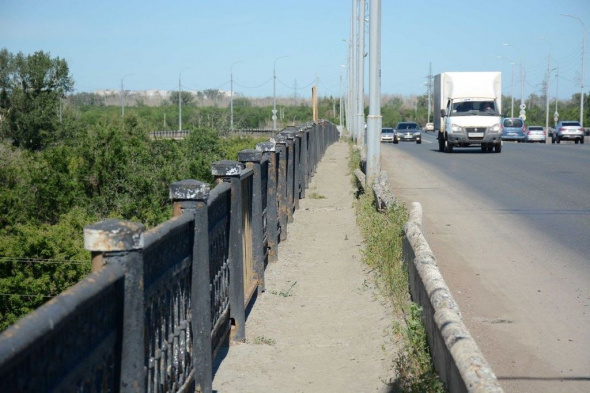 В Оренбурге большинство мостов и путепроводов нуждается в ремонте