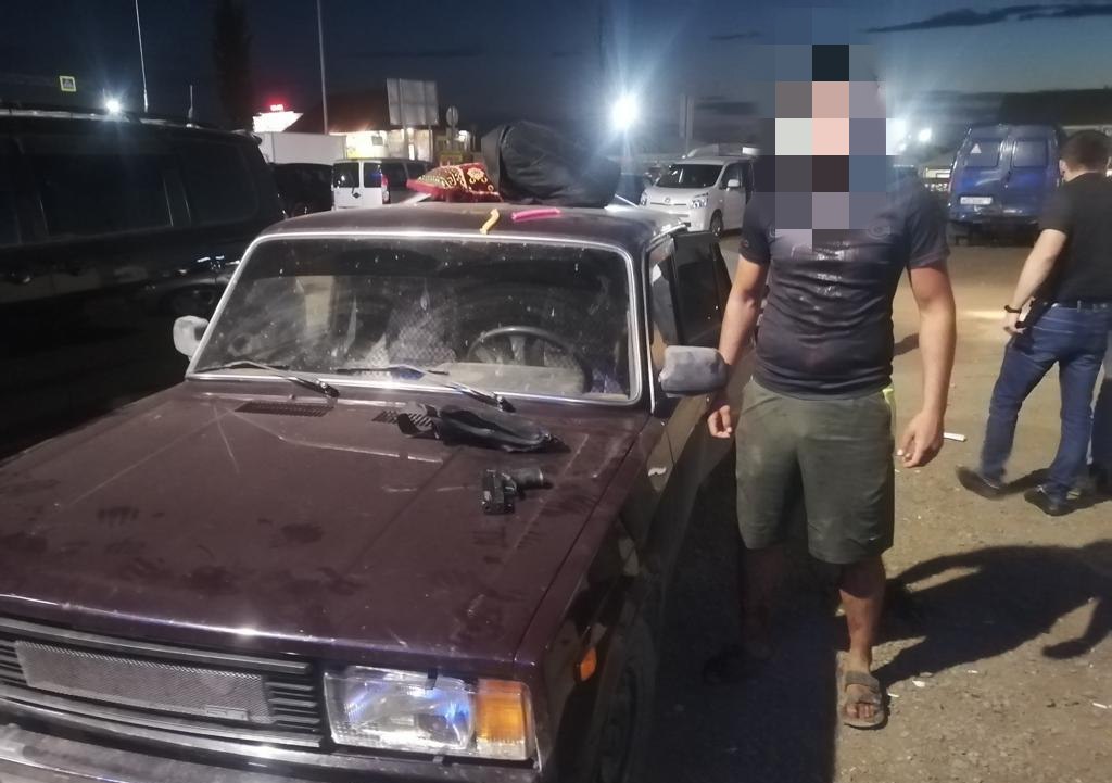 Задержанный оренбуржец. Фото: УМВД по Оренбургской области