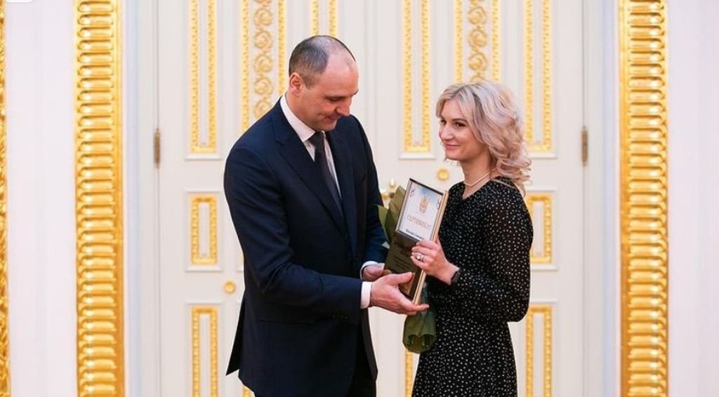 Александра Неделько и Денис Паслер. Источник фото: Instagram