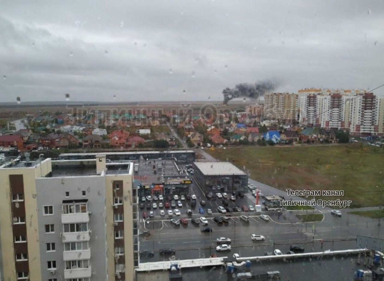 Соцсети: под Оренбургом, возможно, упал самолет