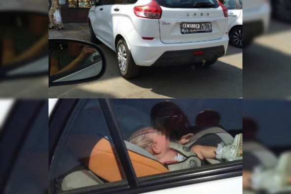 «Ребенок был красным и плакал»: в Бузулуке родители оставили дочь в машине при жаре +35 градусов