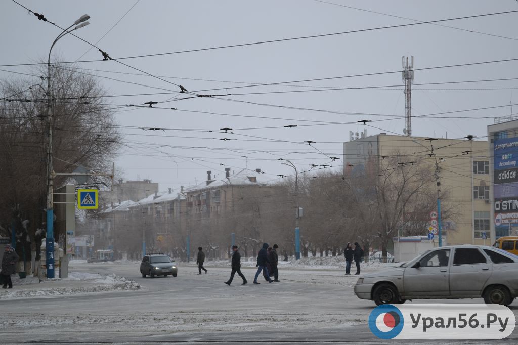 Орск, январь 2018 года
