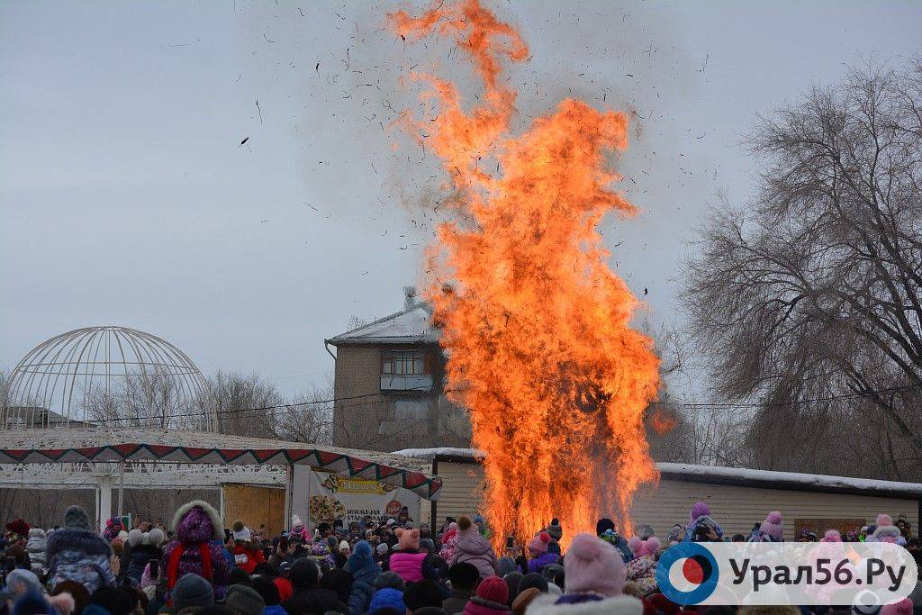 Проводы зимы в Орске, 10.03.2019
