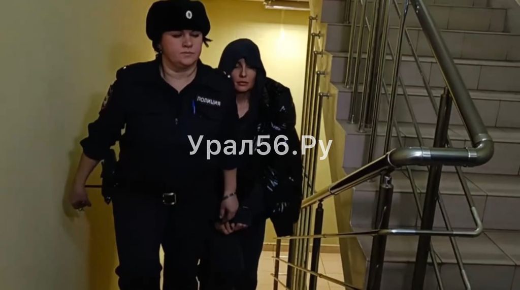 Наталью Ибрагимову ведут в зал суда