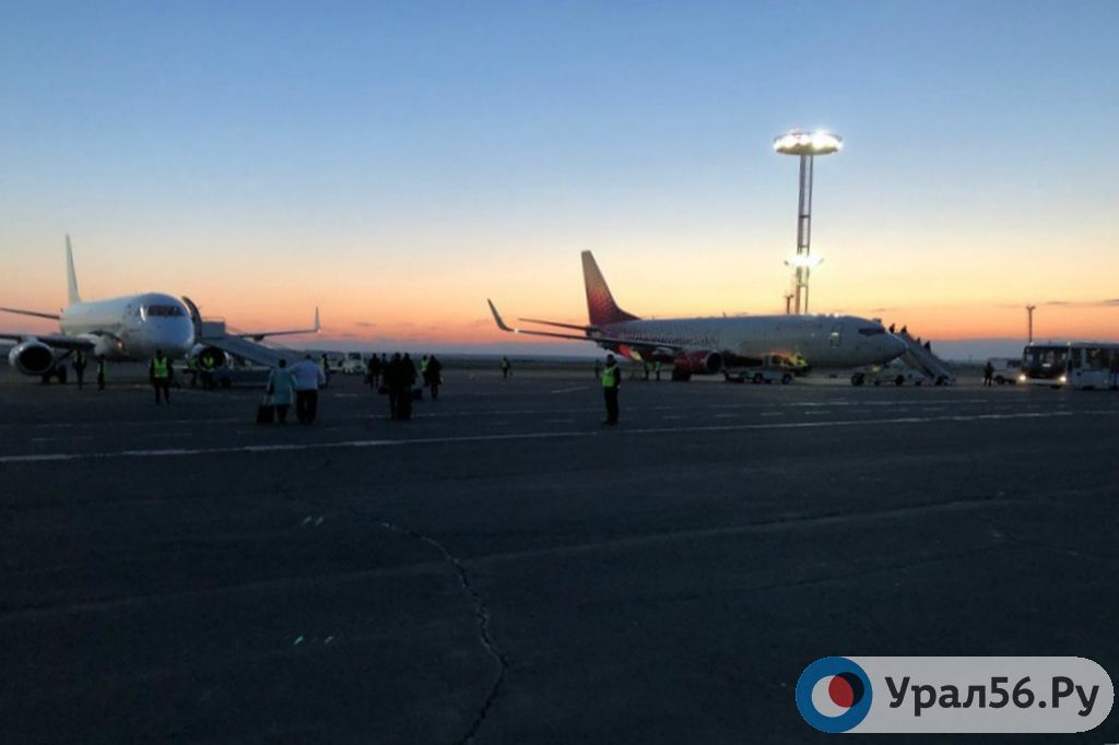 В аэропорту Оренбурга, 2019 год