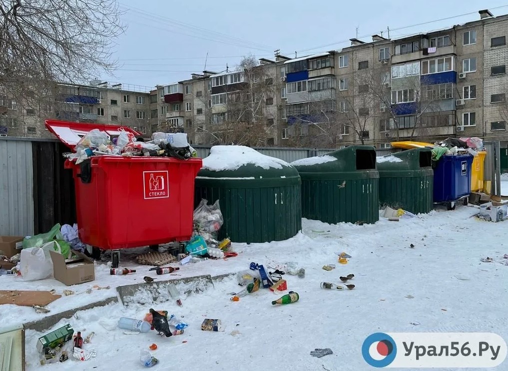 В Оренбурге отремонтируют мусорные площадки за 1 миллион рублей