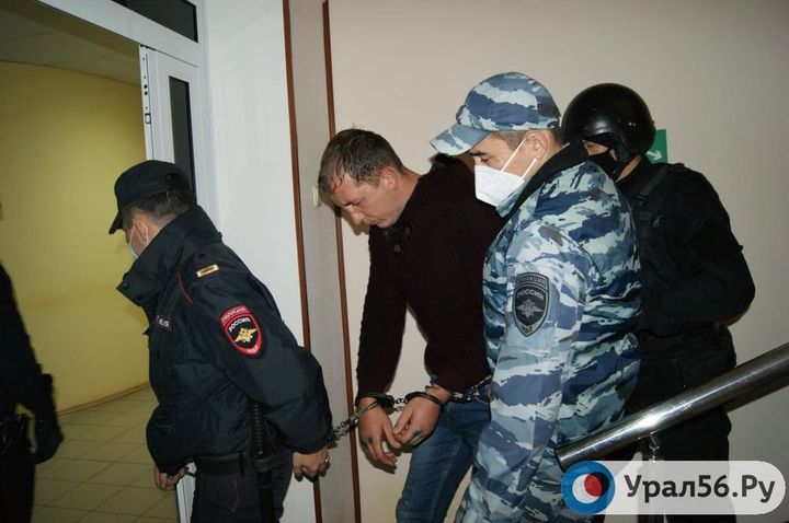Подозреваемый Александр Лазарев в суде